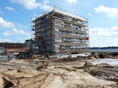 Auf der Freiheit Schleswig Bau erstes Strandhaus