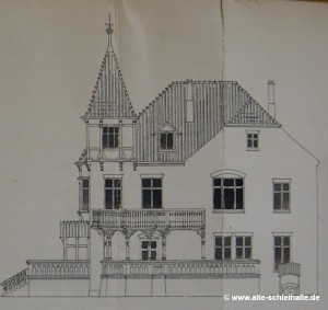 Bauzeichnung 1892